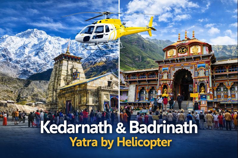 Do Dham Yatra By Helicopter